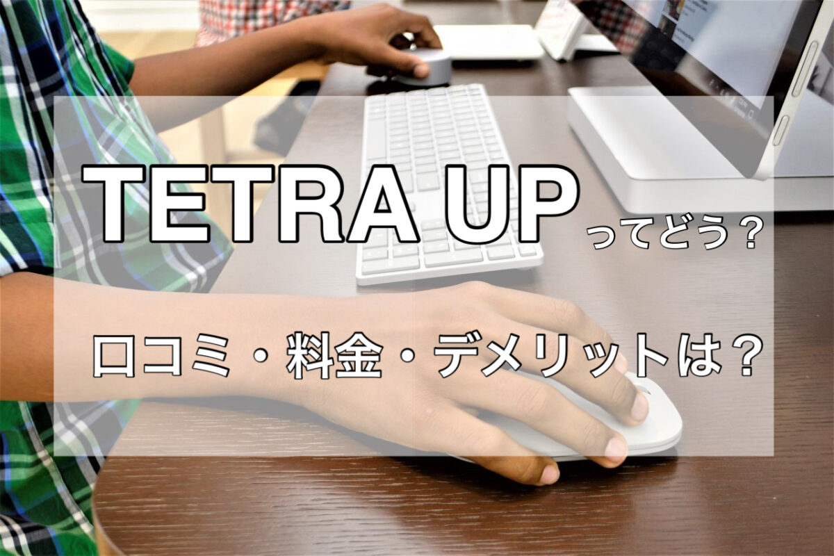Tetraupの口コミ評判 料金 デメリットは 子どもプログラミング教室 Steam教育の木
